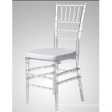 White Resin Polycarbonate Wedding Silla Tiffany & Chiavari Chair
